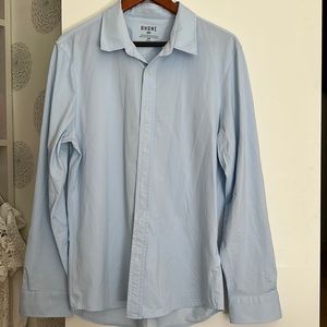 Rhone commuter shirt large blue